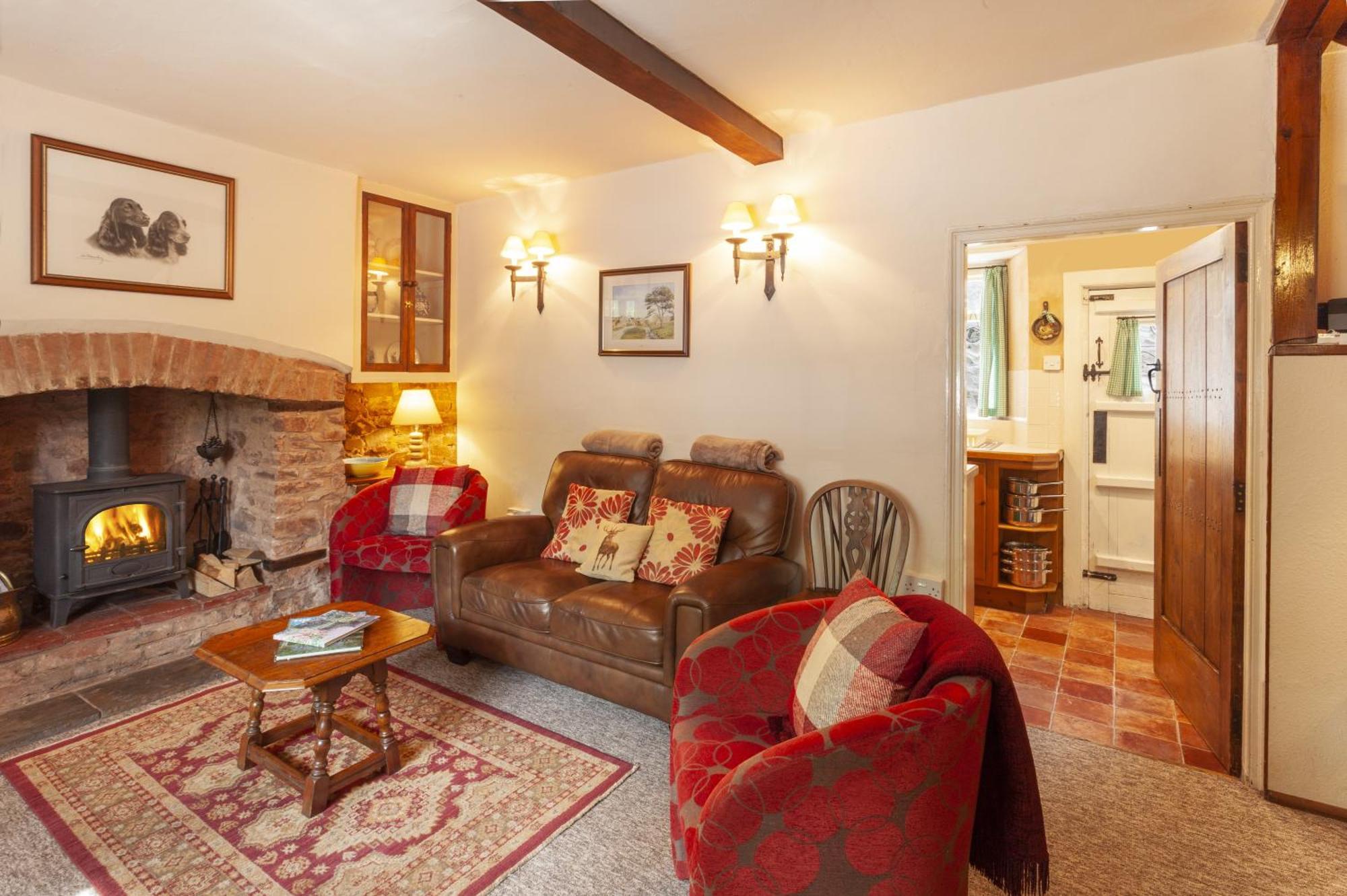 Ruffles Cottage Dunster Exterior photo
